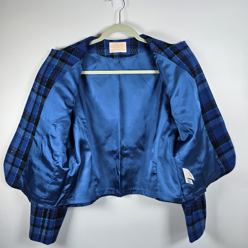 Pendleton Wool, Plaid Dress Jacket - image 3